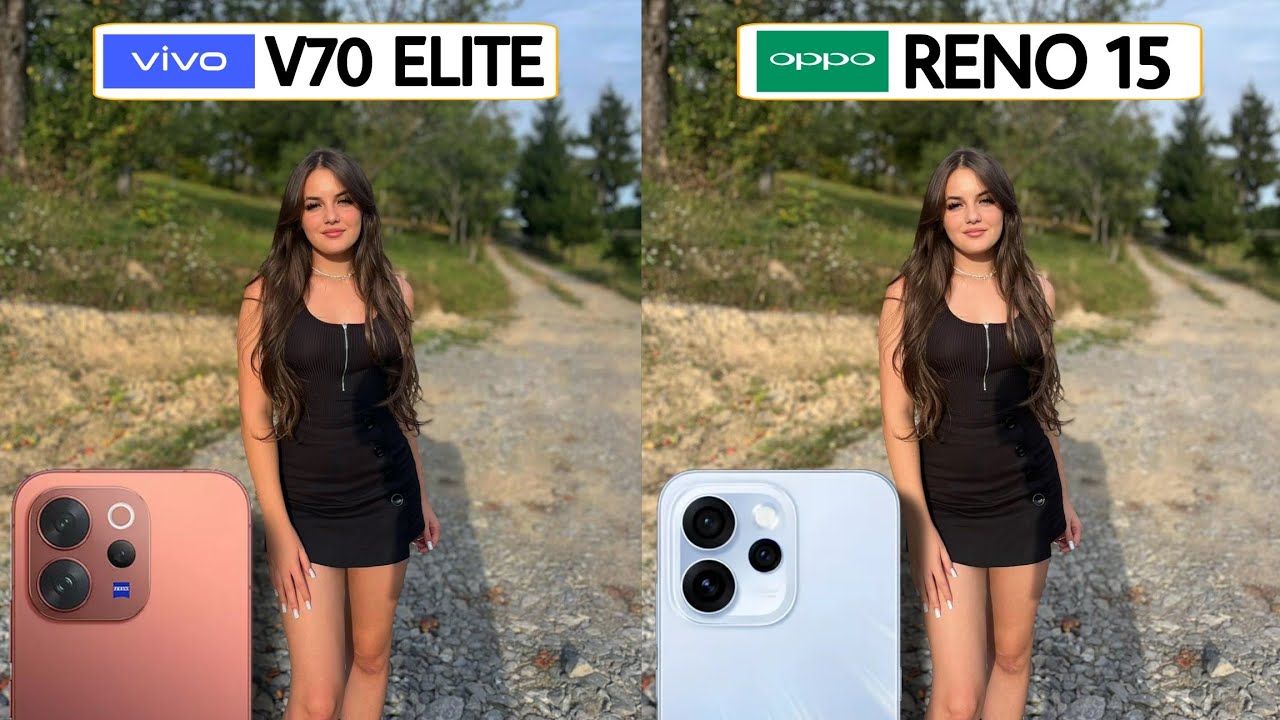 Vivo V70 ELite Vs Oppo Reno 15 Camera Test Comparison 