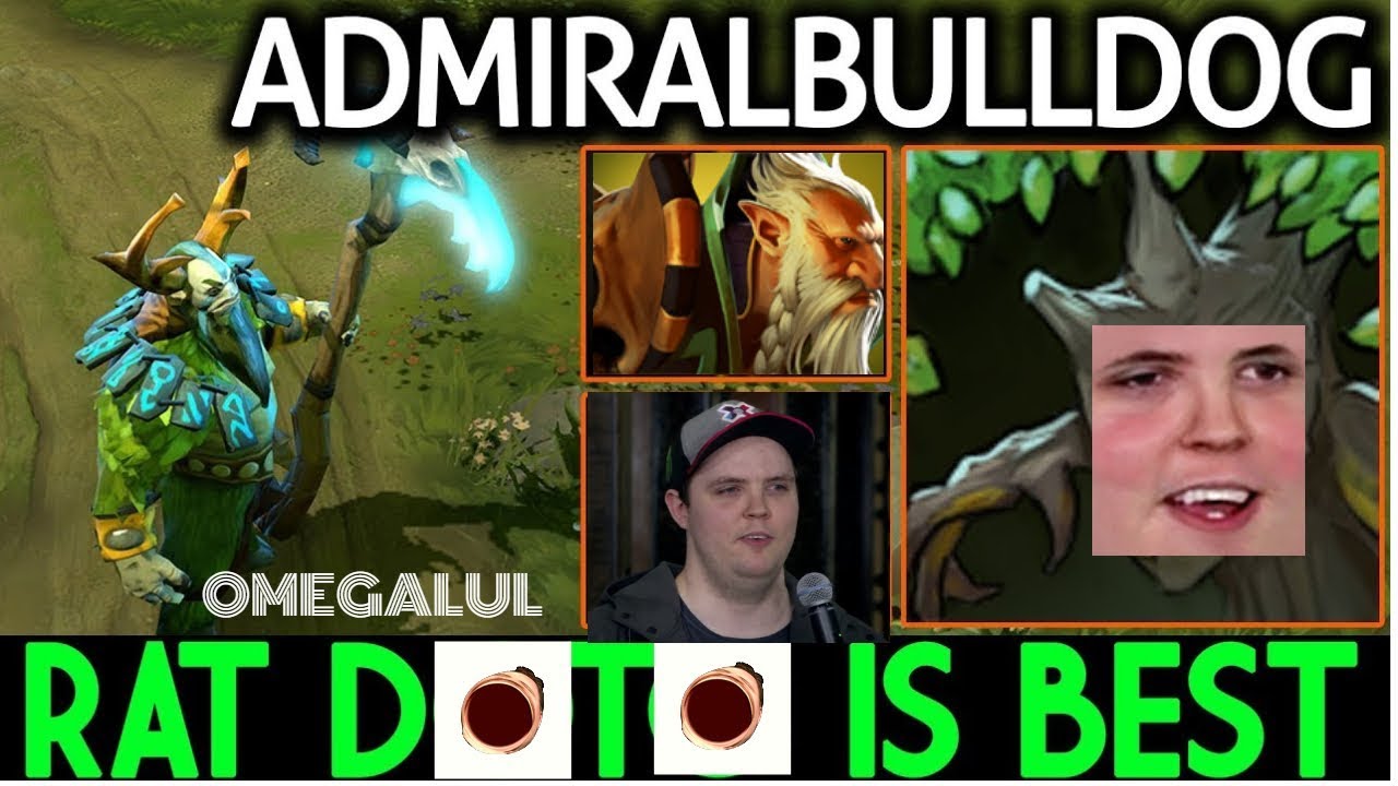 Admiral Bulldog Funny moments | DOTA 2