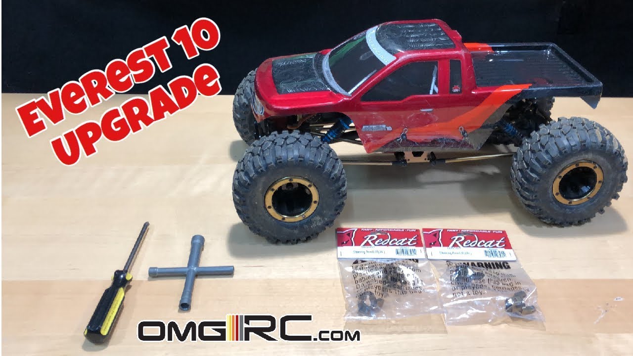 Как модернизировать рулевую тягу I EVEREST-10 ROCK CRAWLER 1/10 SCALE OMGRC