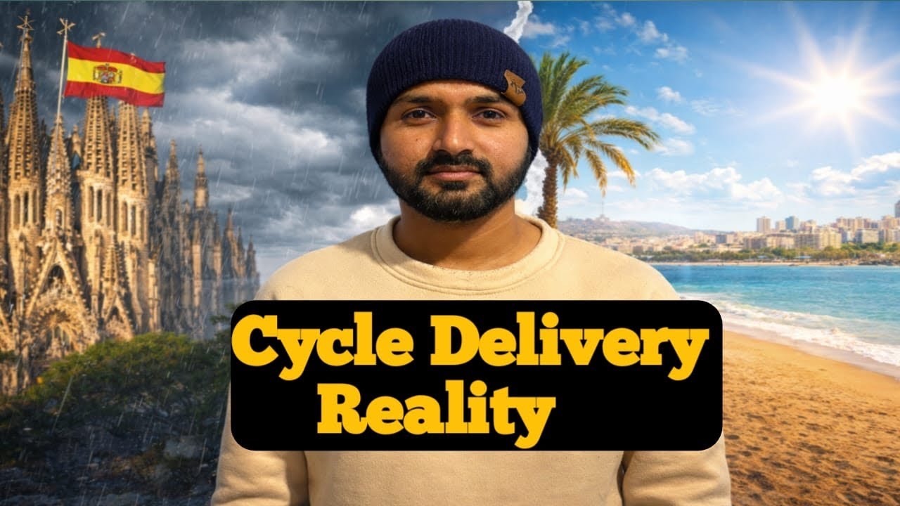 Cycle Delivery De Faiday Te Nuqsanat | Spain Punjabi Vlog