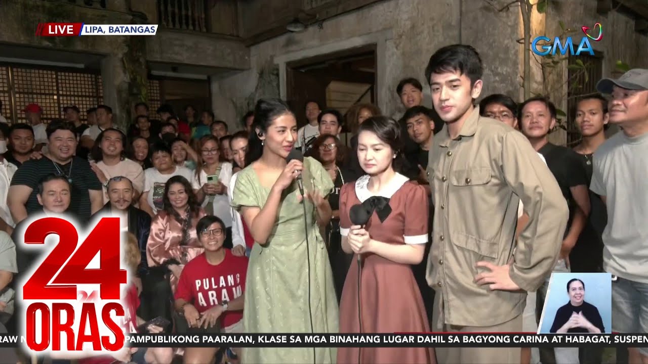 Cast at crew ng “Pulang Araw,” magkakaroon ng watch party sa inaabangang world TV premiere | 24 Oras
