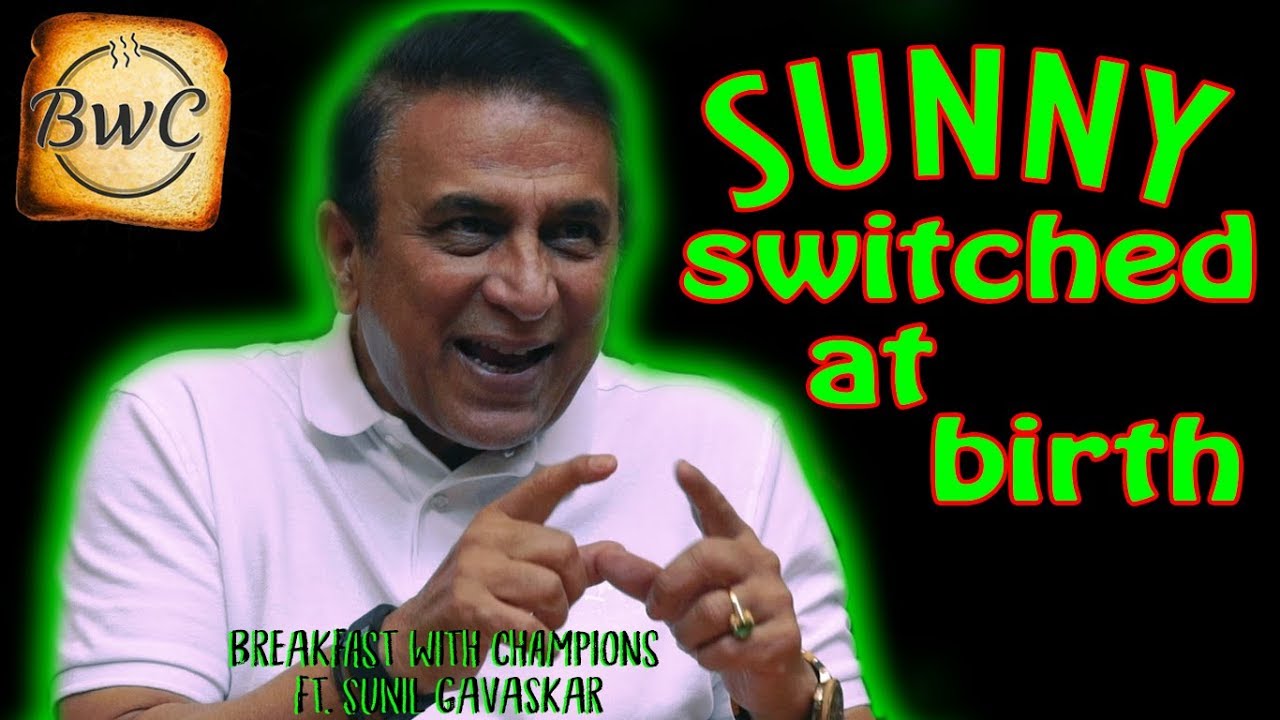 Sunil Gavaskar Switched At Birth?! | Breakfast With Champions Exclusive