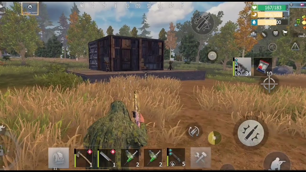 PART 04 - NINGUEM VAI CHEGAR PERTO DA BASE DO PLAYALFA NO LAST ISLAND OF SURVIVAL
