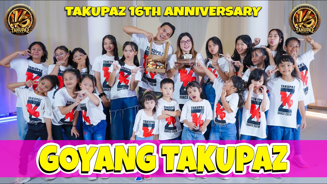 GOYANG TAKUPAZ MERAYAKAN ANNIVERSARY TAKUPAZ DANCE CREW KE-16 TAHUN | 1 MEI 2025