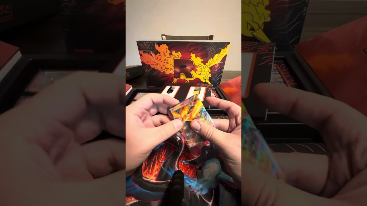Opening Pokemon moltres upc and 4 phantasmal flames build and battle decks 