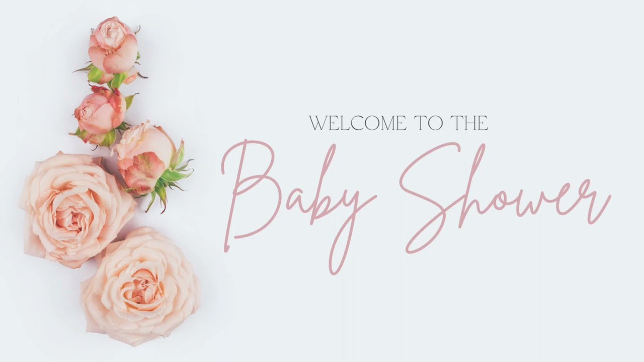 TV Art | Baby Shower TV Background | Frame TV Screensaver | Smart TV Background Art | 2 Hours