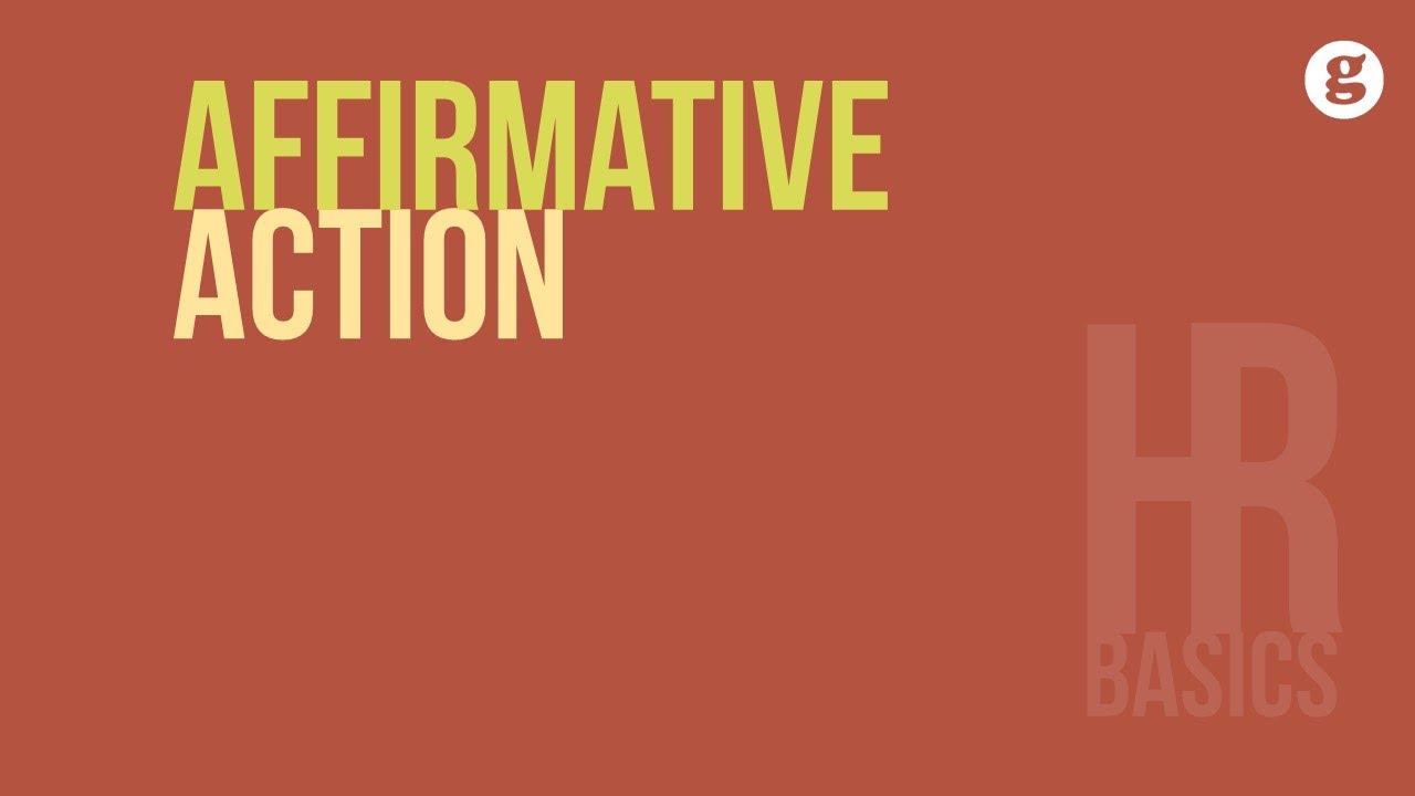 HR Basics: Affirmative Action
