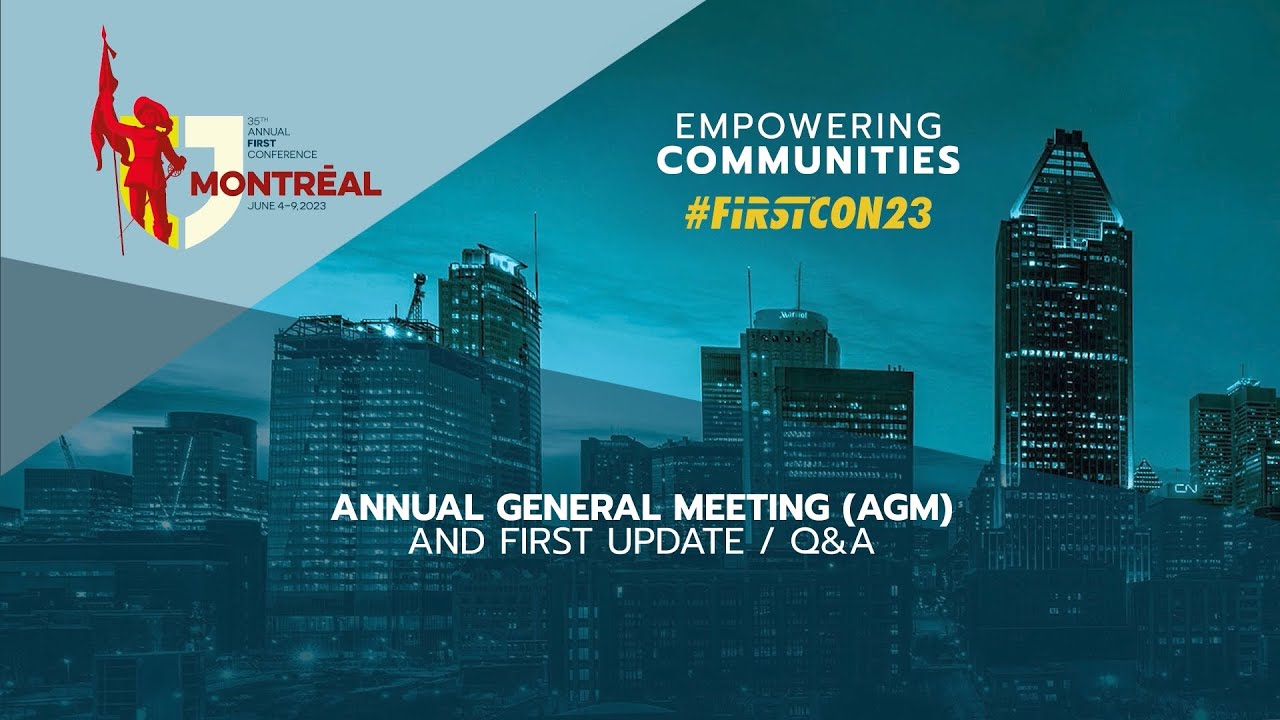 Annual General Meeting (AGM) and FIRST Update / Q&A