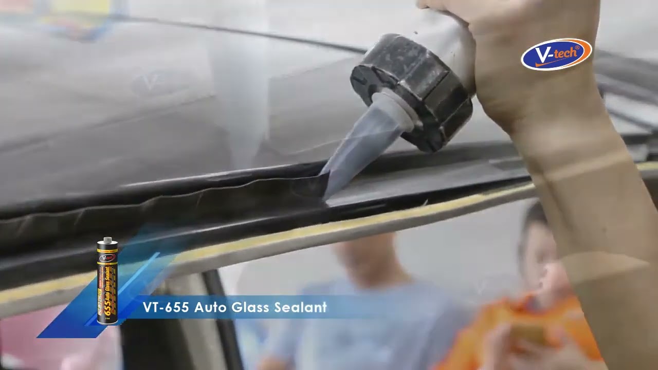 VT-655 Auto Glass Sealant 'WINDSCREEN REPLACEMWNT' #mankianhardware #vtech