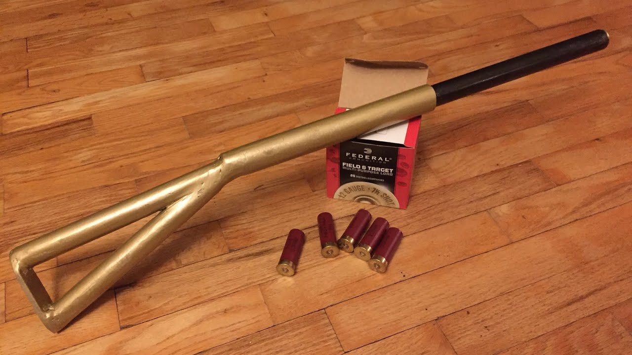 Slambang shotgun - golden gun edition