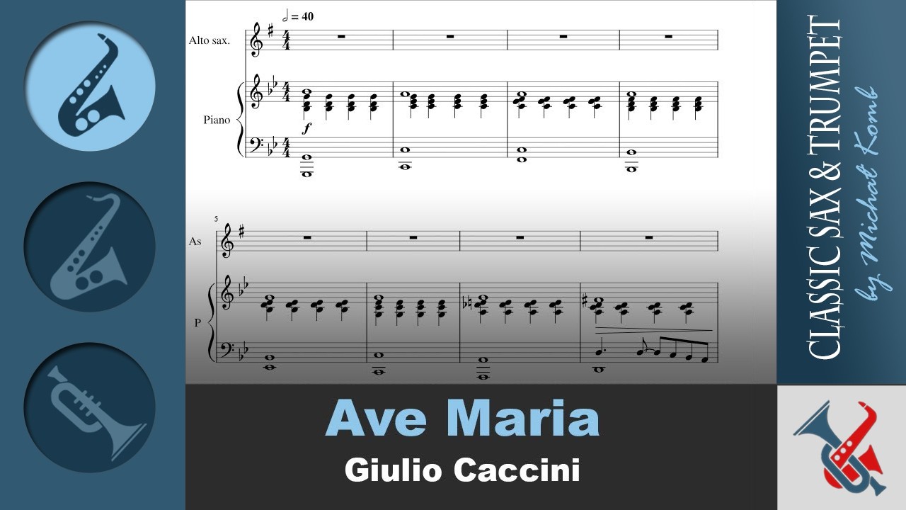 Ave Maria – G. Caccini (E♭)