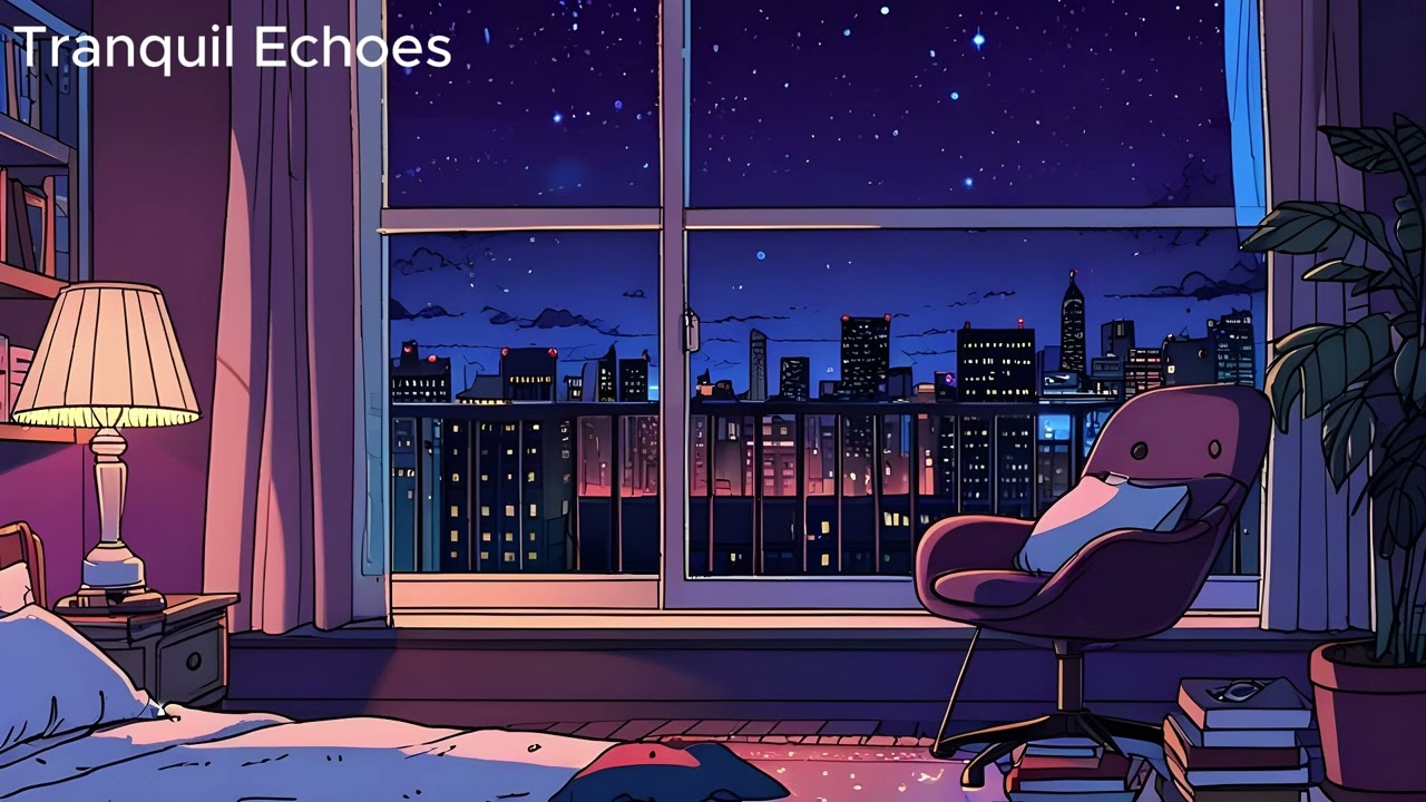 Tranquil Echoes - Free Lofi Chillout Music for Relaxing, Studying, and Sleeping