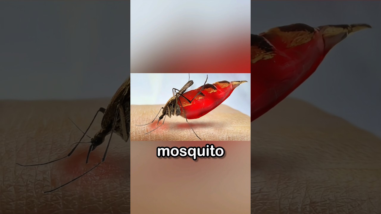 Вот как комар лишает вас зрения 🦟💉