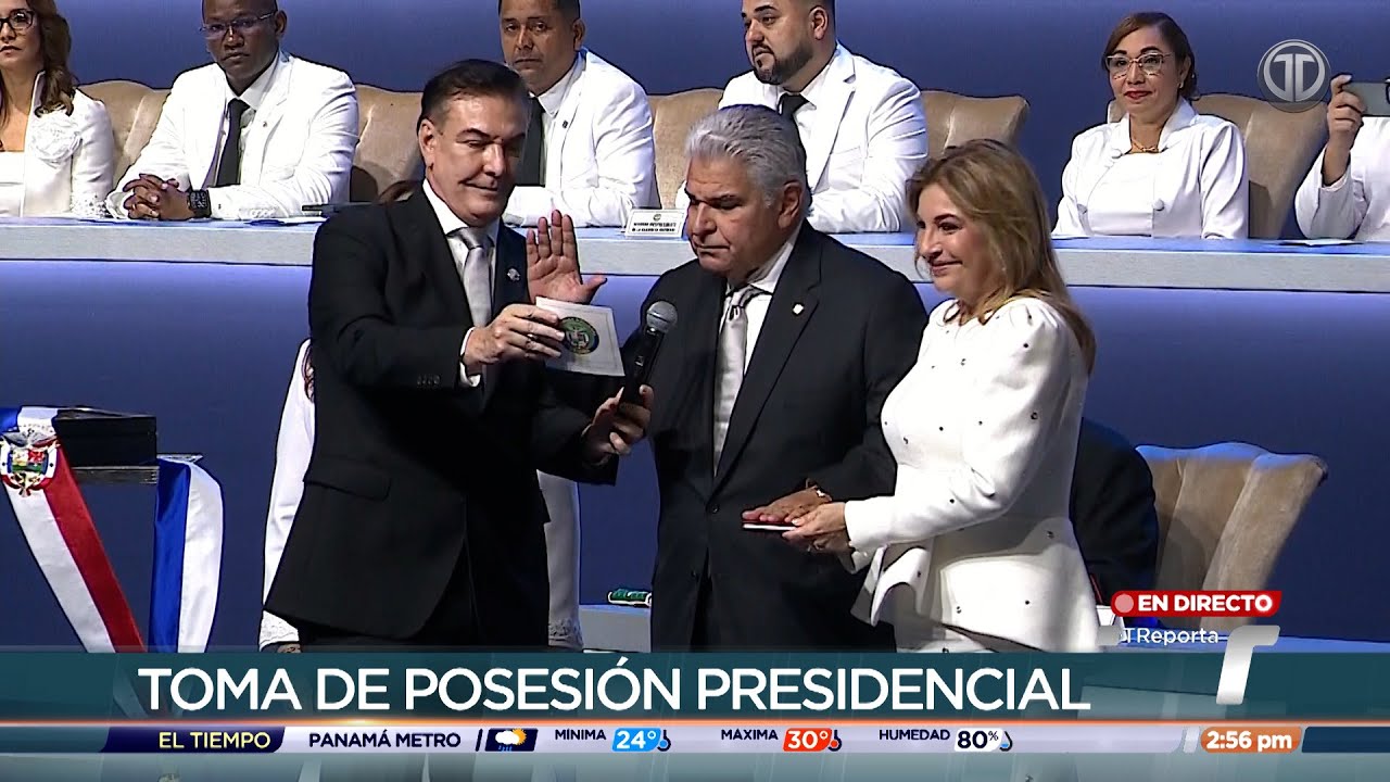 José Raúl Mulino es juramentado como presidente de Panamá