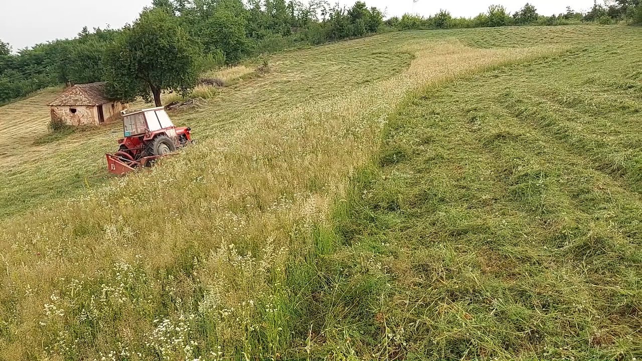 Košenje u Majdanu u blagoj strani-selo Cikote-IMT 539 i FPM-627.716-sezona 2021-ceo klip