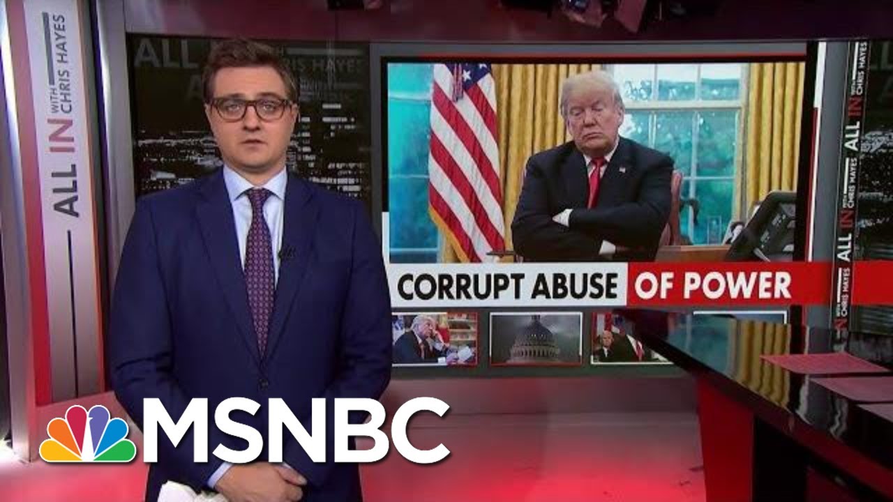 Chris Hayes On How The New Testimony Ties Trump To Ukraine Pressure | All In | MSNBC