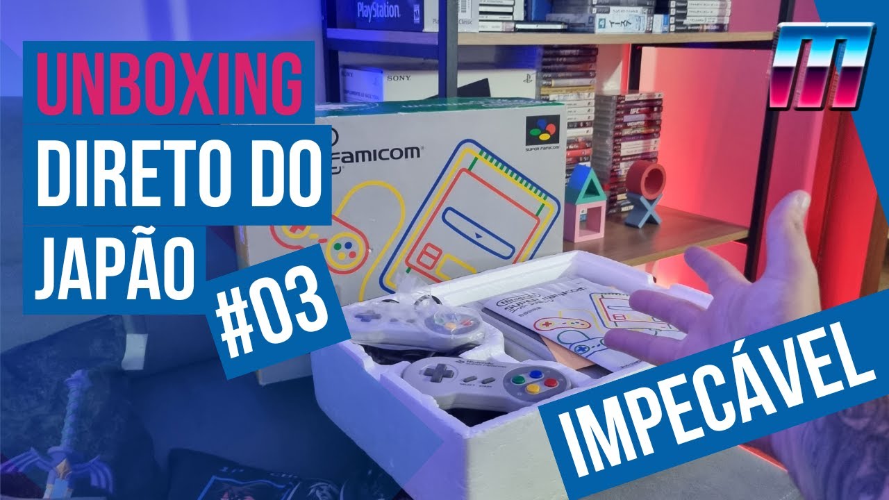 DIRETO DO JAPÃO #3 - SUPER FAMICOM Impecável Chegou Pela ZENMARKET + Atualizações dos PEDIDOS!