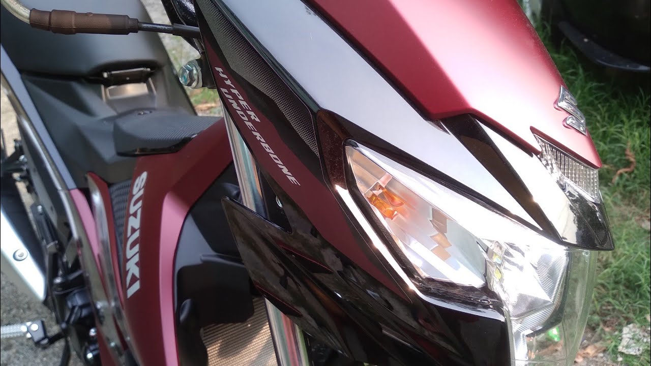 Suzuki Raider 150 FI Candy Matte Bordeaux Red