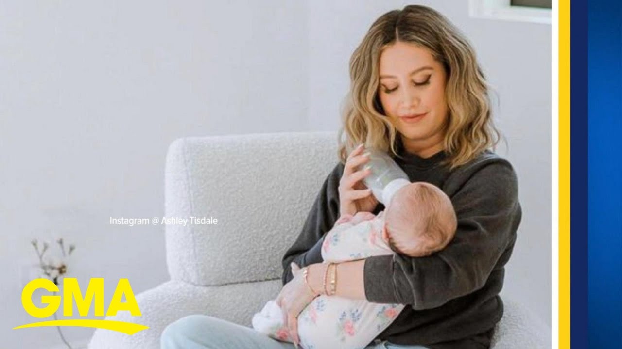 Ashley Tisdale opens up about struggles of breastfeeding l GMA