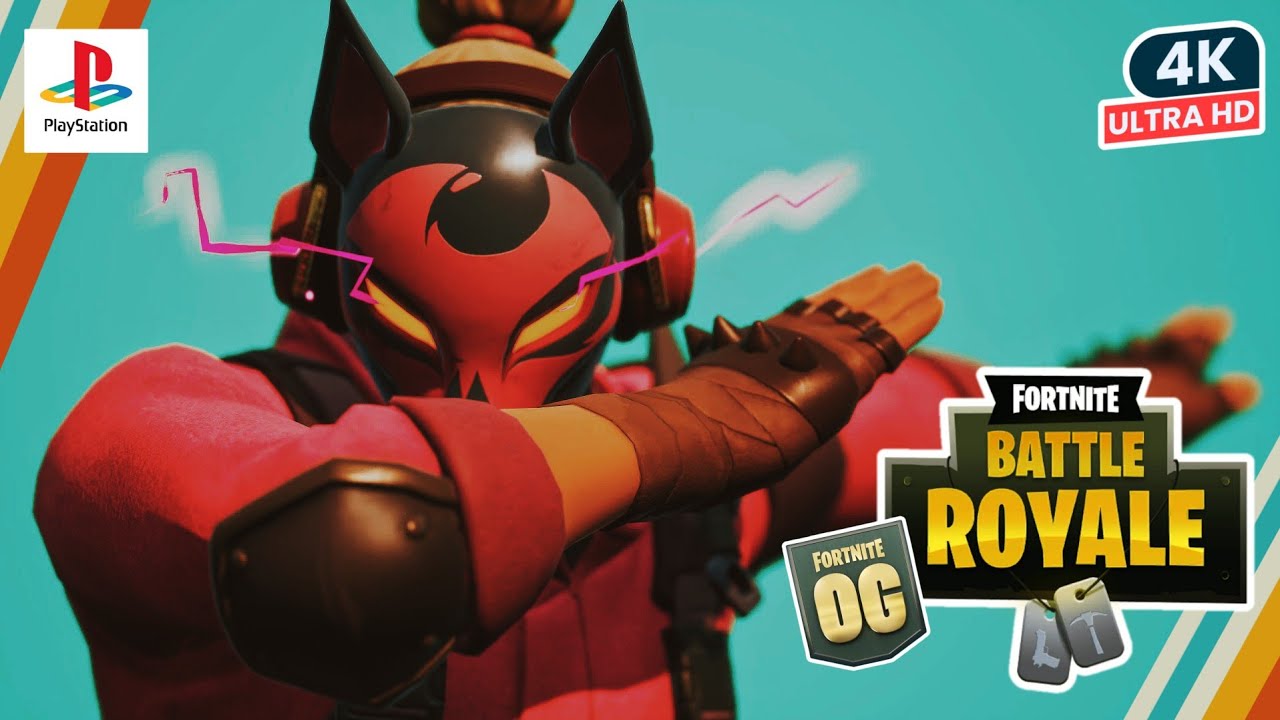 FORTNITE Battle Royale NEW Chapter 4 OG Season RIFT STRIDER DRIFT Skin Showcase PS5 Gameplay 4K HDR
