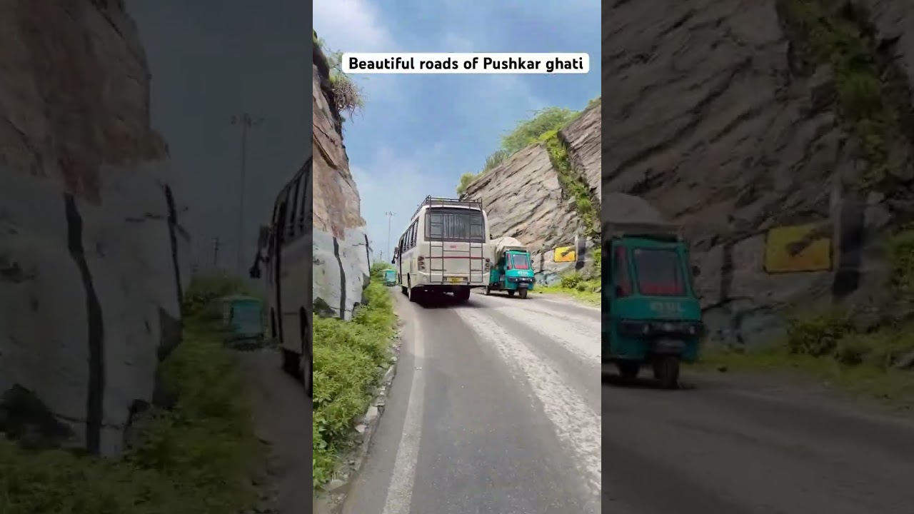 Beautiful roads of Pushkar ghati ajmer #trending #viral #pushkar #ajmer #shortsfeed #tuhaikinahi