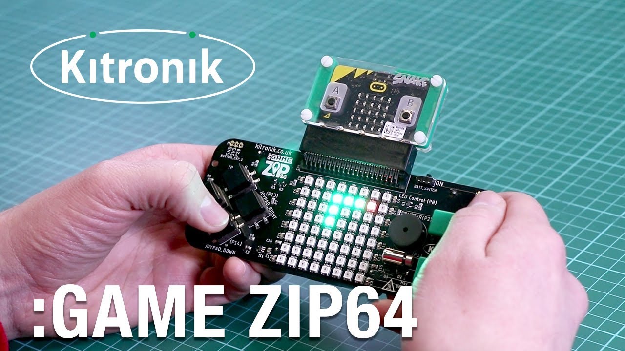 :GAME ZIP 64 for the BBC micro:bit - Kitronik