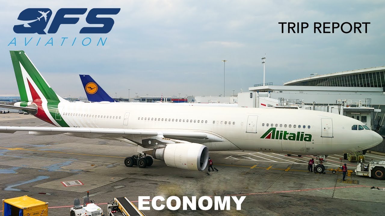 Alitalia - A330 200 - Economy - New York (JFK) to Rome (FCO) | TRIP REPORT