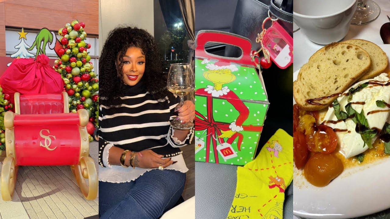 VLOGMAS~I’M SO LOST*WINE TASTING*I CAUGHT A THIEF*AM I WRONG? GRINCH MEAL