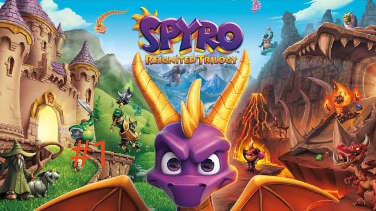 Spyro Reignited Trilogy terra  dos artesãos 100%