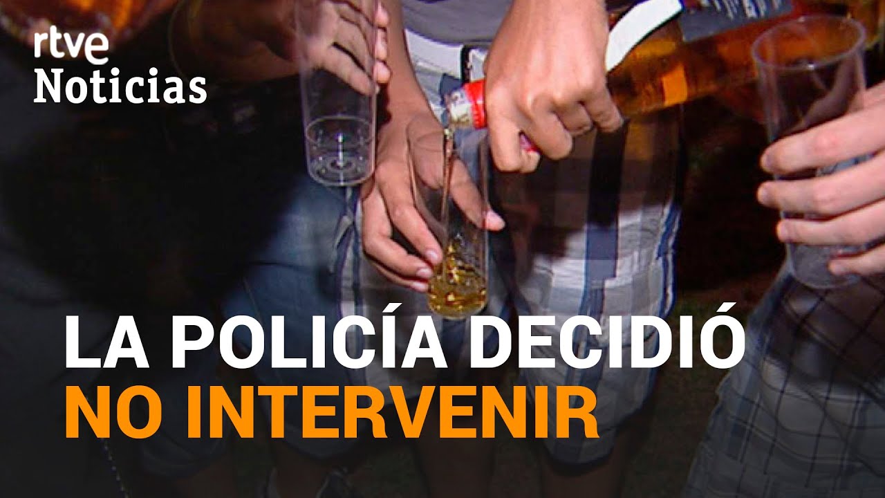 BOTELLÓN de más de 300 PERSONAS en PAMPLONA I RTVE
