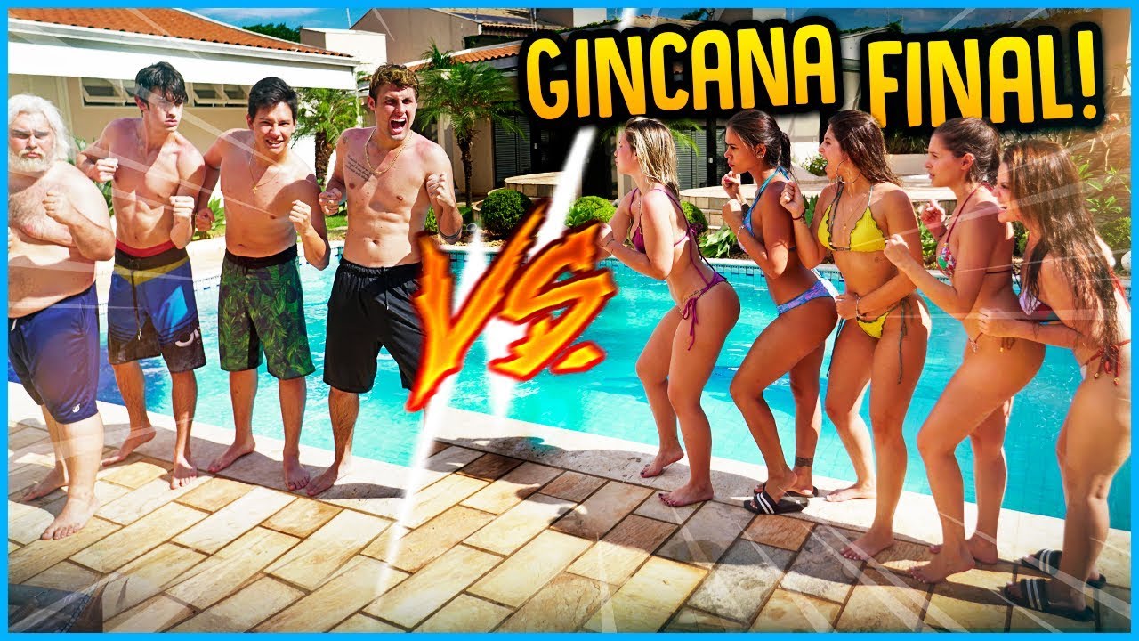 5 MENINOS VS 5 MENINAS: GINCANA FINAL!! [ REZENDE EVIL ]
