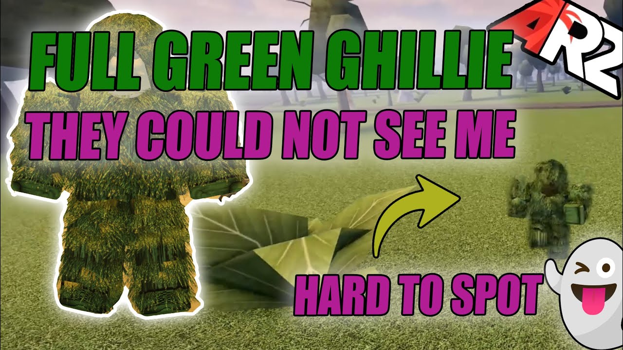 THEY COULD NOT SEE ME (GREEN GHILLIE) | PVP | Apocalypse Rising 2