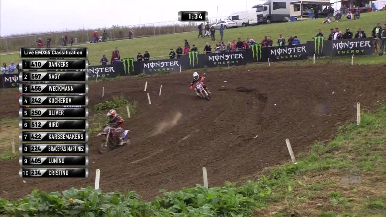 EMX65 FULL RACE 1 - Round of Great Britain 2013 - Motocross