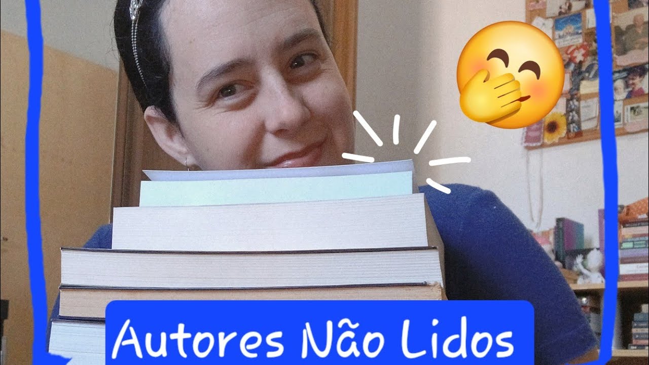 Autores que eu não li nenhum livro 🤔📚 