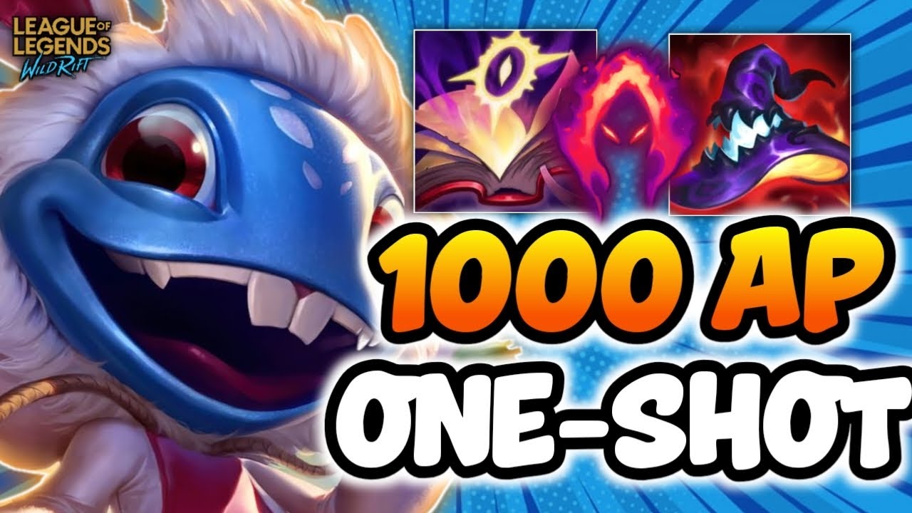 1000 AP FIZZ CAN DELETE YOUR ENEMIES (FIZZ IS SO STRONG) | Wild Rift