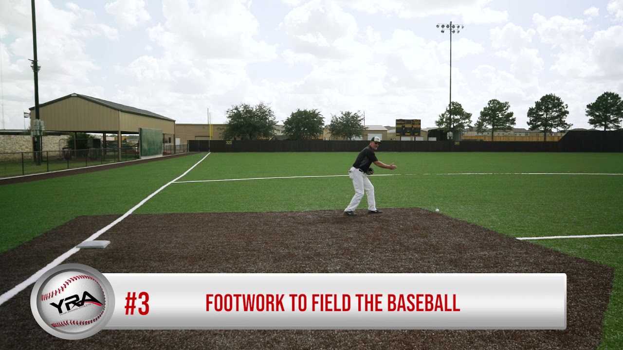 Baseball:  3rd Base Fielding- Turning a double play on a ball hit to your left