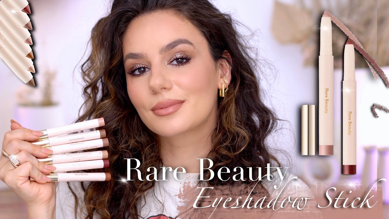 RARE BEAUTY: EYESHADOW STICK - ALL 6 SHADES || Wear Test + VERY Honest Review || Tania B Wells