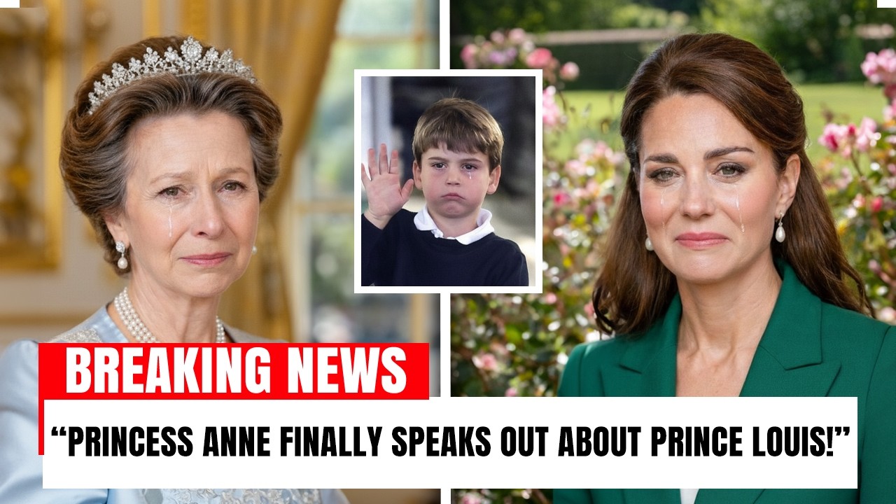 Princess Anne and Kate Break Down in Tears Talking About Little Prince Louis