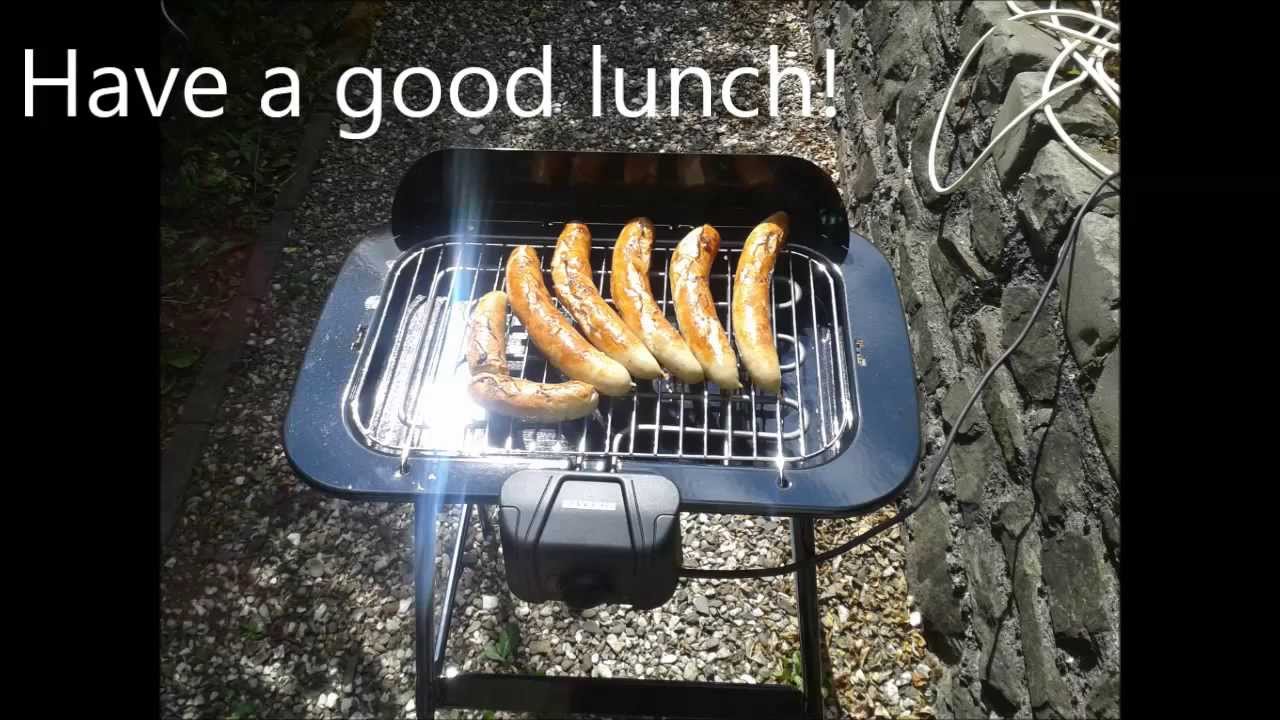Unboxing: Severin Barbecue PG 8521 and the first start