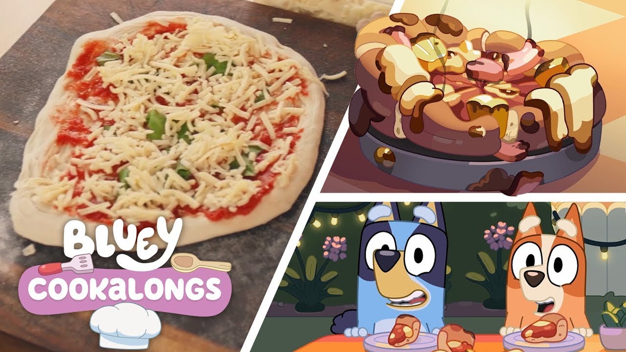Bluey Cookalongs - Pizza! 🍕 💙 | Brand New Series ⭐️ | Bluey