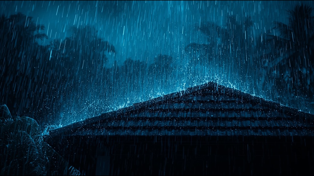 Deep Sleep Rain 🌧️ Gentle Rainfall White Noise | Relaxing Night Rain for Insomnia #63