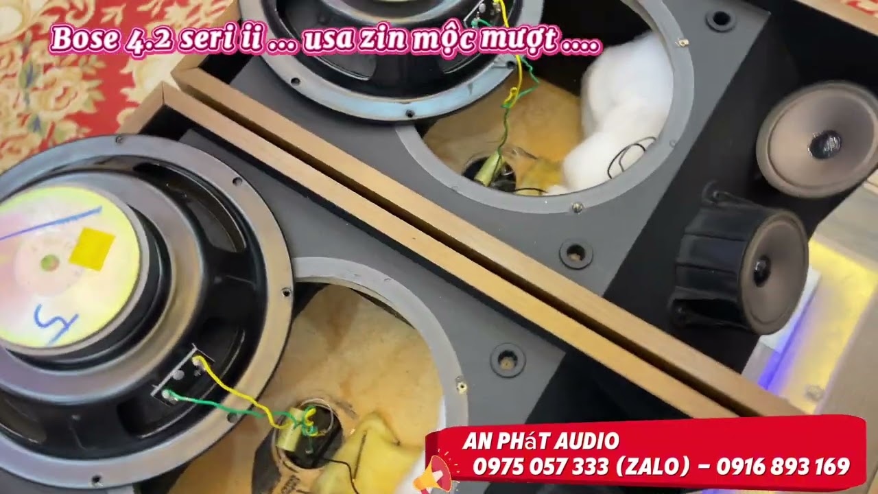  Cập bến tới 30 tết ae nhé ...Bose 4.2 seri ii ... usa zin mộc mượt ....Alo : 0975 057 333 (zalo) 