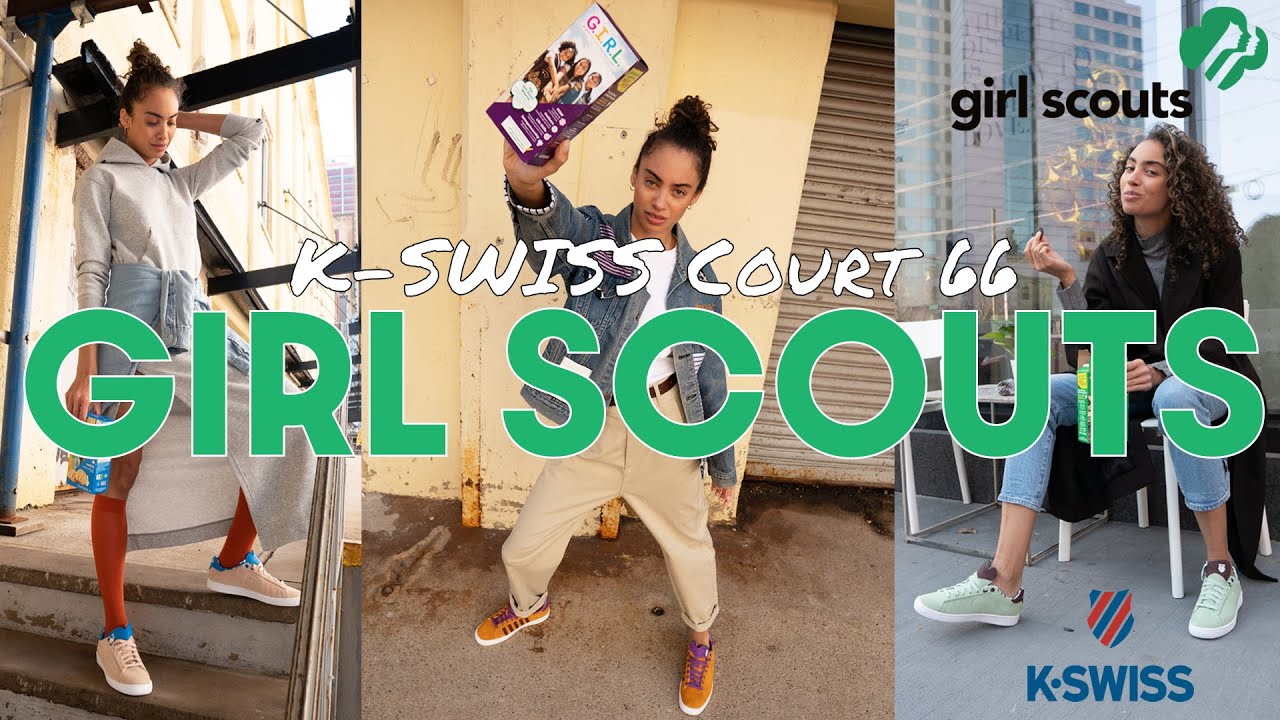 K-SWISS x GIRL SCOUTS COURT 66 COLLECTION: On Foot Review, Styling Haul, Socks Styling Haul