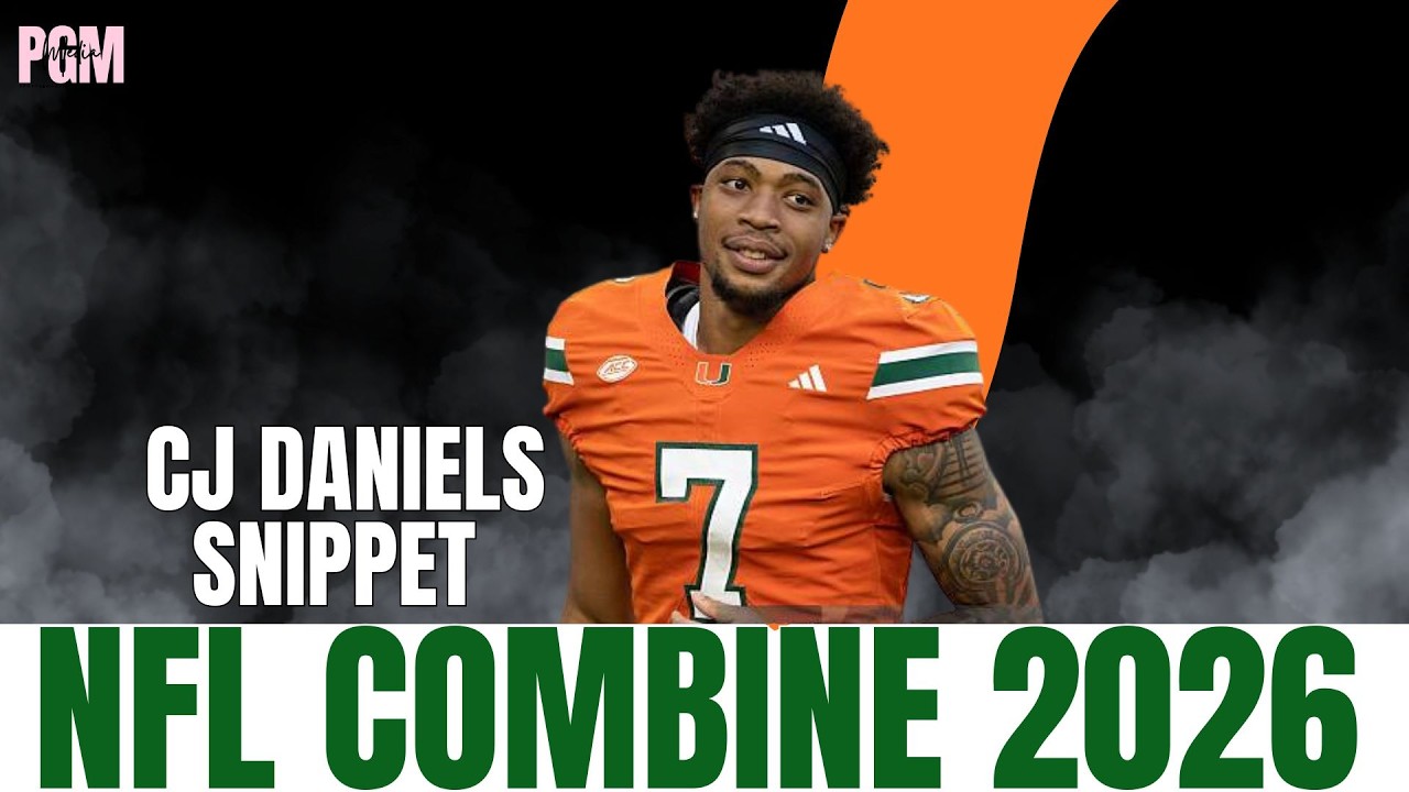 Miami's CJ Daniels Speaks on How Miami Has Prepared Him for the 2026 NFL Combine | Exclusive