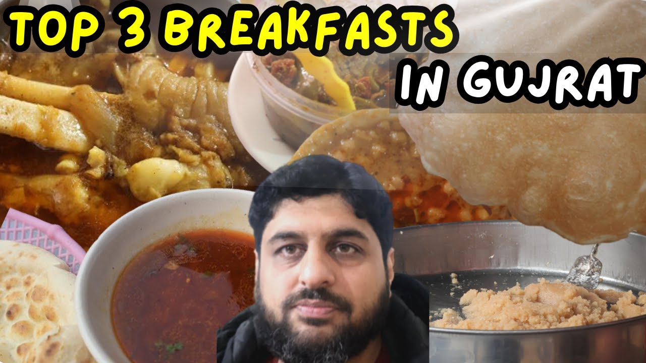 Top 3 Nashtas where all Gujratis Eat | Talha Nashta Center | Goga Nashta Center | Malik Halwa Puri