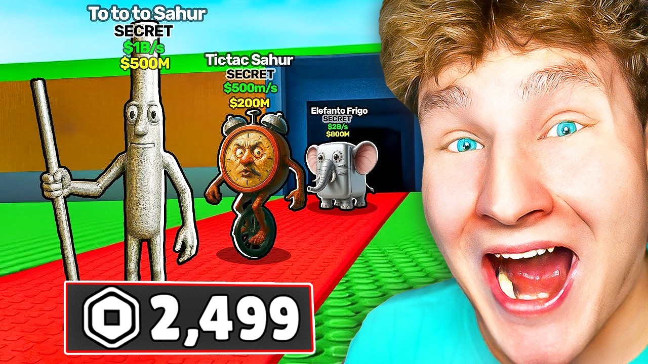 Elköltöttem 2.500 Robuxot ÉS EZ TÖRTÉNT..🤑
