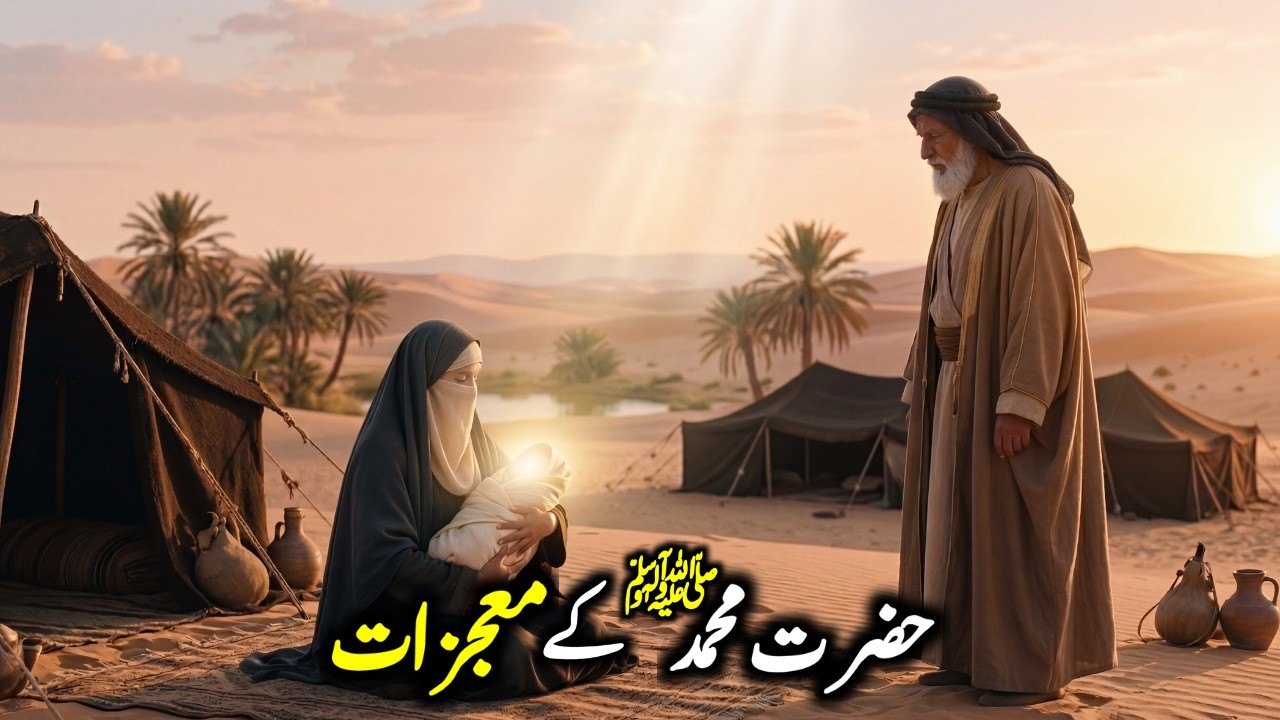 Hazrat Muhammad ﷺ Ke Hairatangez Mojazat | Bachpan Se Zahir Hone Wali Nishaniyan