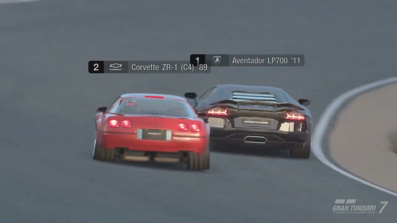 Sony Gran Turismo 7 Sophy VS Chevrolet Corvette C4