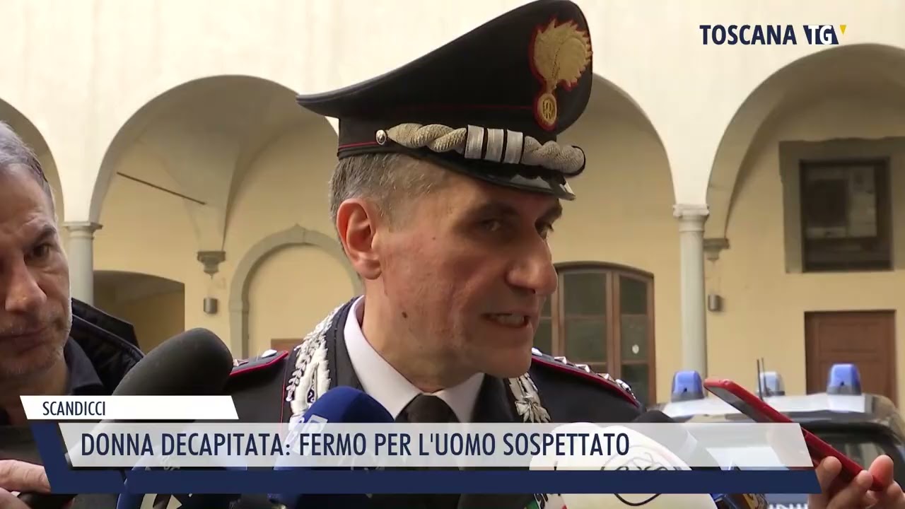 2026-02-20 SCANDICCI - DONNA DECAPITATA, FERMO PER L'UOMO SOSPETTATO