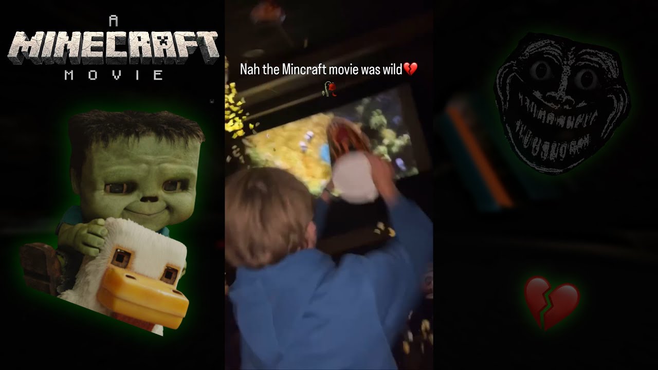 A Minecraft Movie Chicken Jockey Reactions + Mayhem Compilation